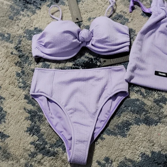 TRIANGL Lavender Bikini Set - Picture 2 of 4
